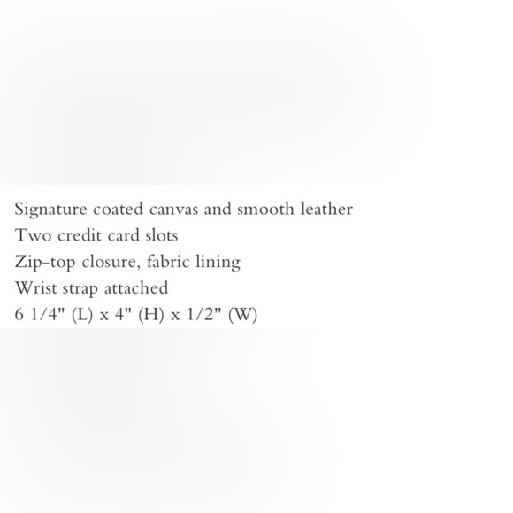 🌸NEW COACH 🍓 Strawberry Signature Wristband. With Tags. - Picture 5 of 5